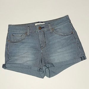 Jessica Simpson Striped Denim Shorts